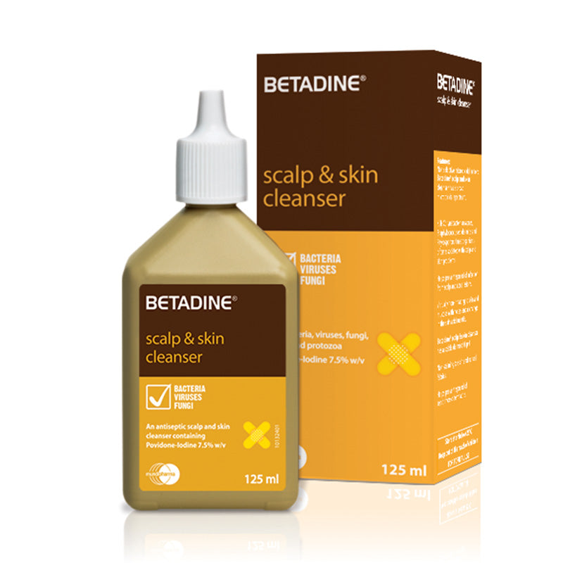 Betadine Scalp & Skin Cleanser 125Ml