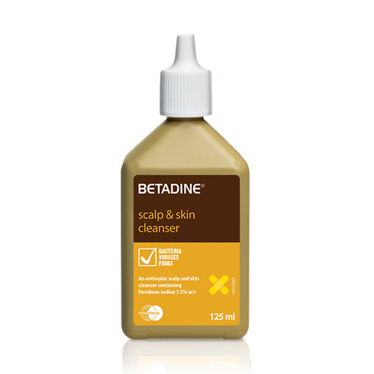Betadine Scalp & Skin Cleanser 125Ml