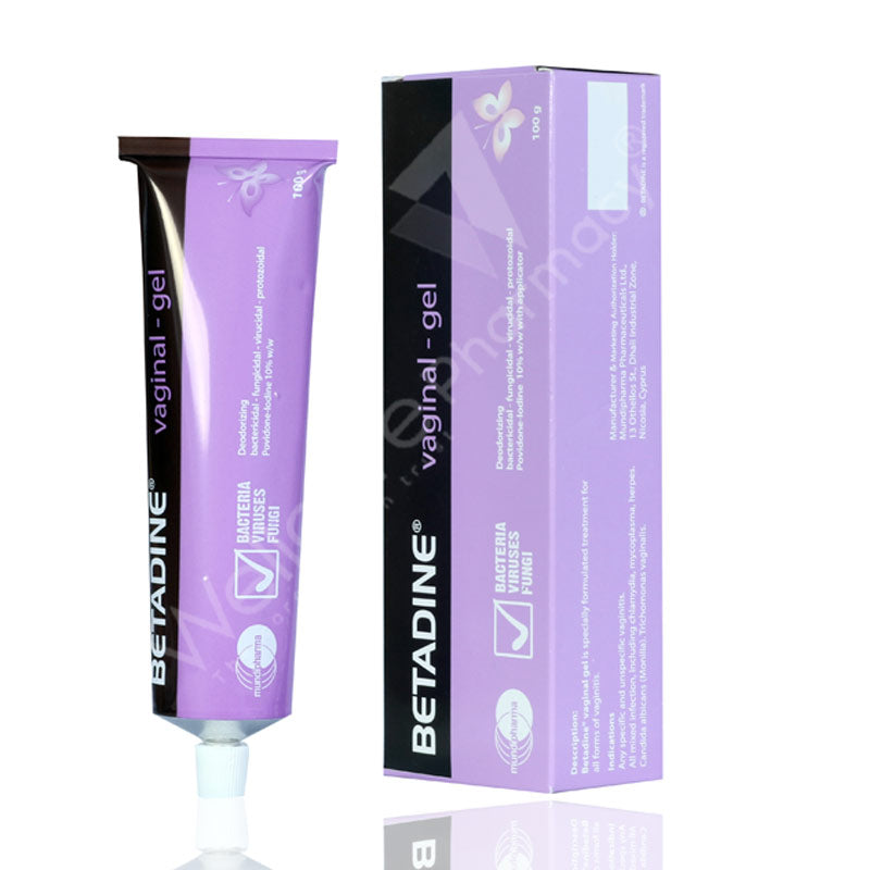 BETADINE VAG.GEL 100G - Wellcare Pharmacy