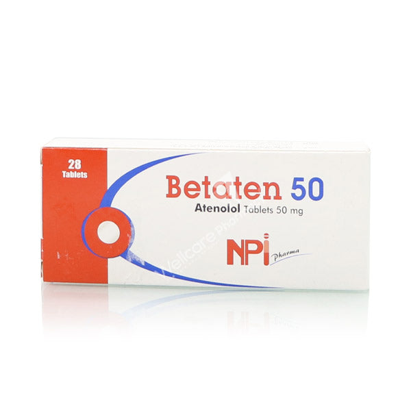Betaten 50Mg Tablet 28'S