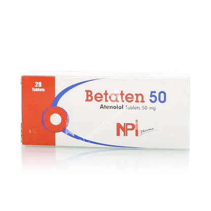 Betaten 50mg Tablet 28'S