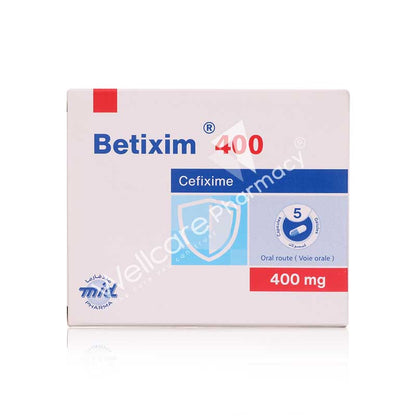 Betixim 400Mg Capsules 5'S