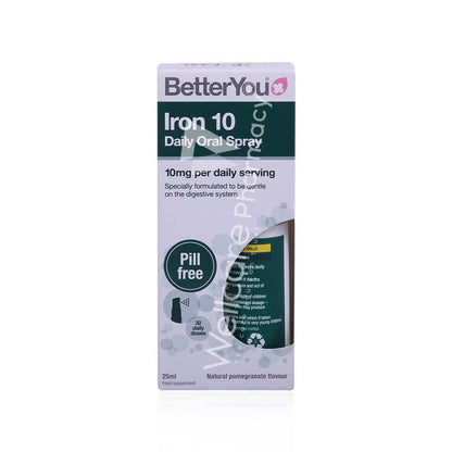 Betteryou Iron 10 Daily Oral Spray 25Ml