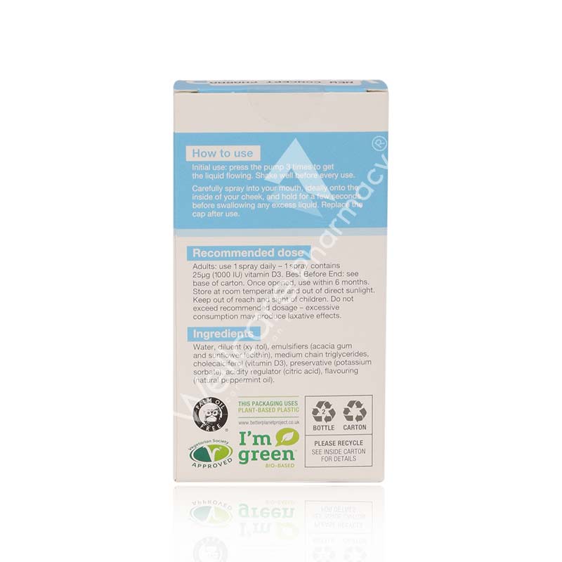Betteryou Vitamin D Daily Oral Spray 15Ml