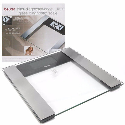 BEURER BG17 DIAGNOSTIC GLASS SCALE
