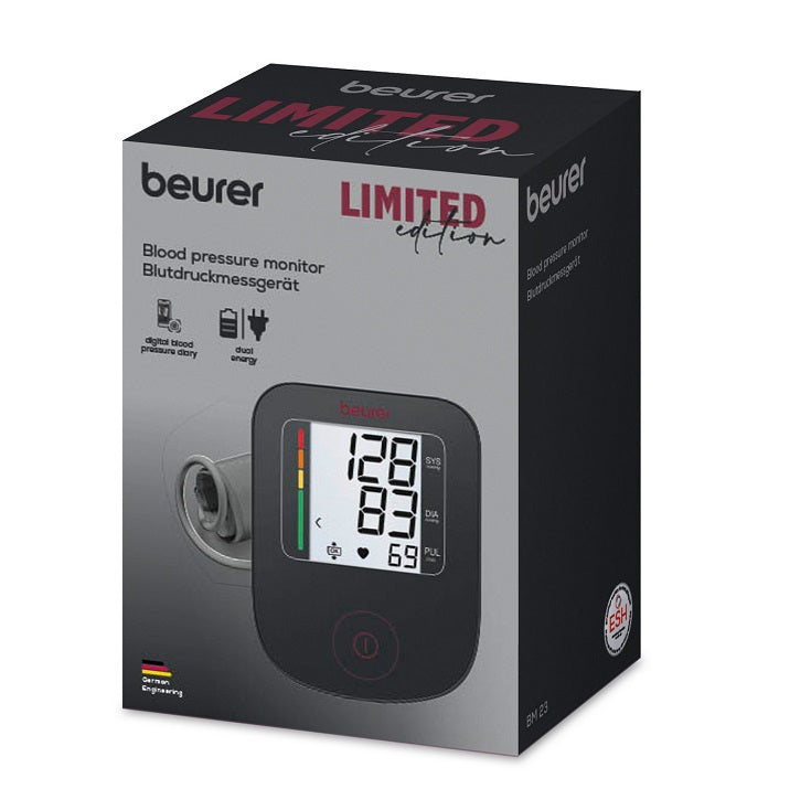 BEURER BM23 UPPER ARM BLOOD PRESSURE MONITOR - LIMITED EDITION