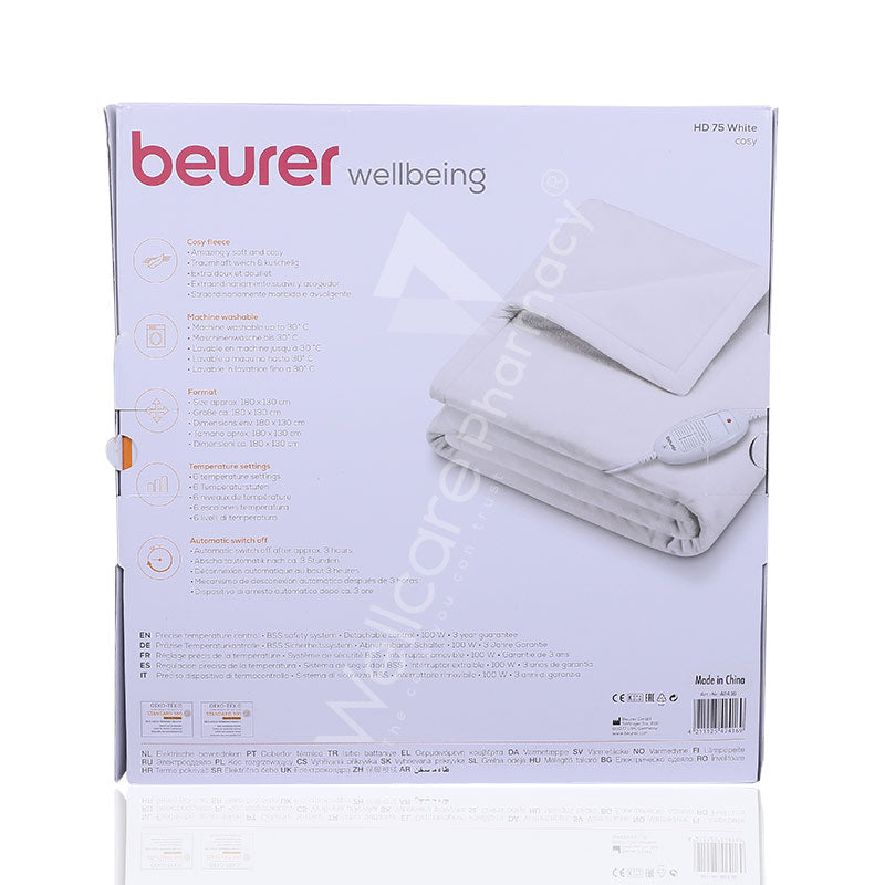 Beurer Hd75 Heating Over Blanket