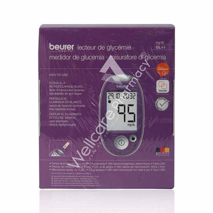 Beurer Gl44  Sugar Monitor+gl50 Strip50'S+ft09 Digital Thermometer