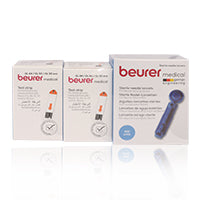 Beurer Gl50/Gl44 Code Free Strips 100S+Beurer Lancet 100'S