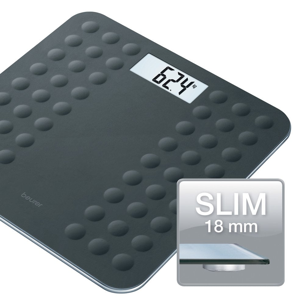 Beurer Gs300 Black Digital Glass Scale