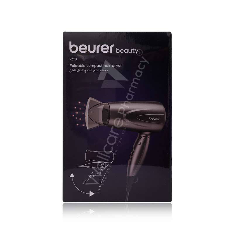 Beurer Hc17 Foldable Compact Hair Dryer Beurer Hc17 Foldable Compact Hair Dryer