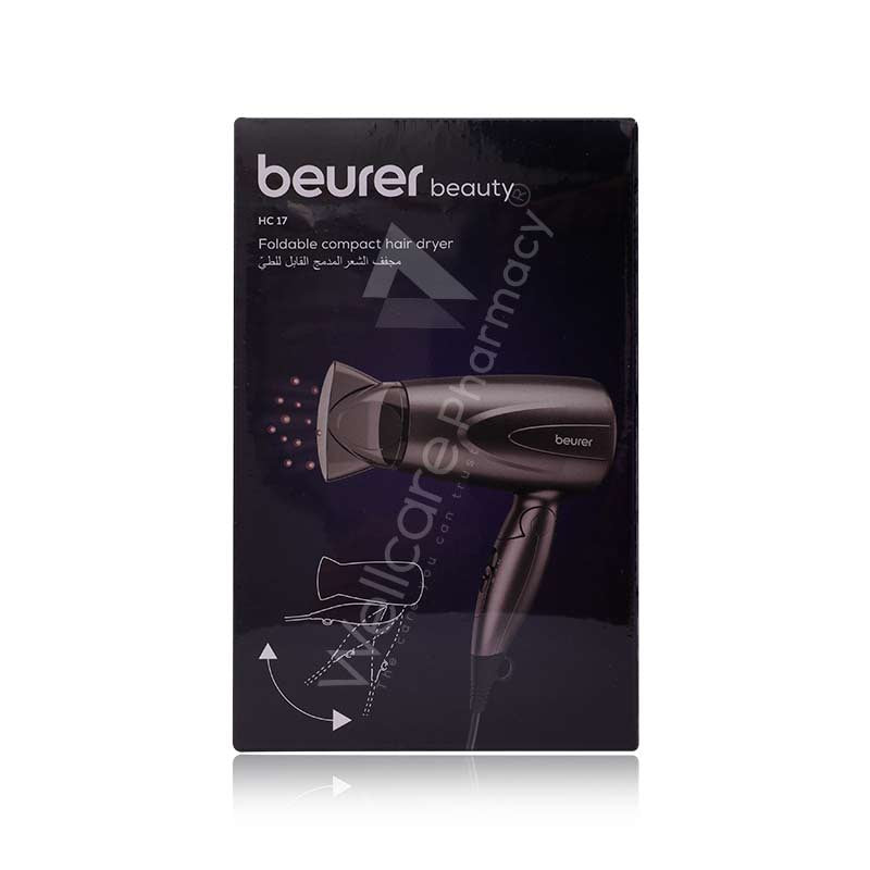 Beurer Hc17 Foldable Compact Hair Dryer