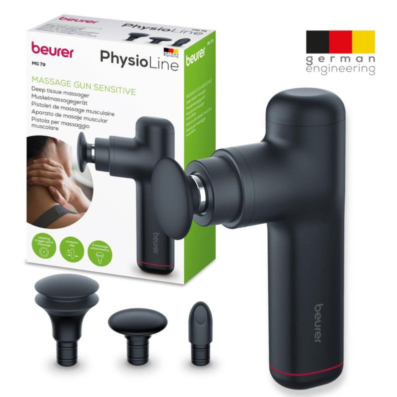 Beurer Mg 79 Physioline Massage Gun Sensitive - Wellcare Pharmacy