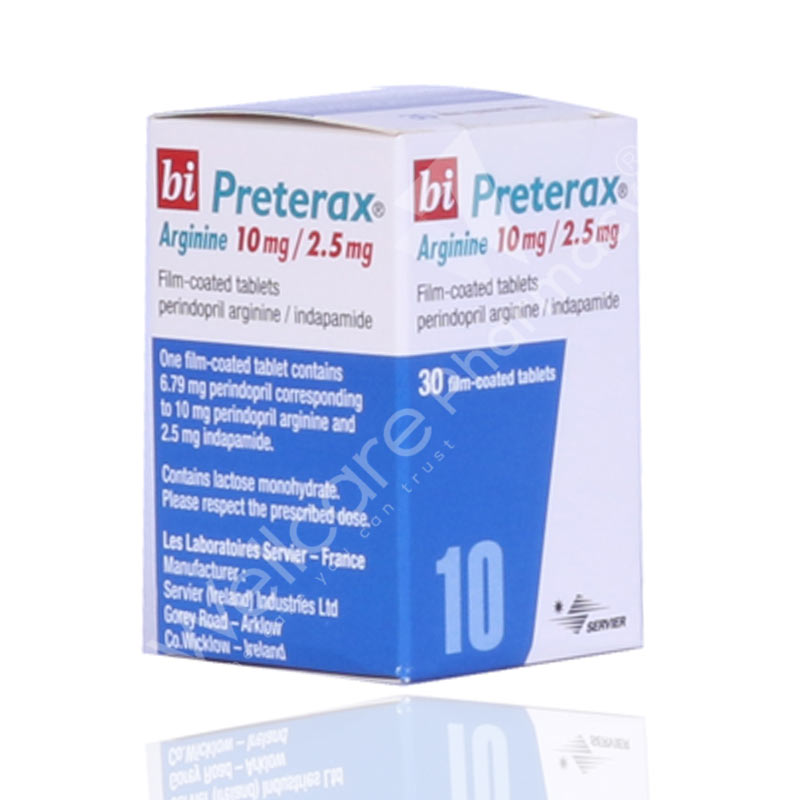 Bi Preterax 10mg/2.5mg Tablets 30'S