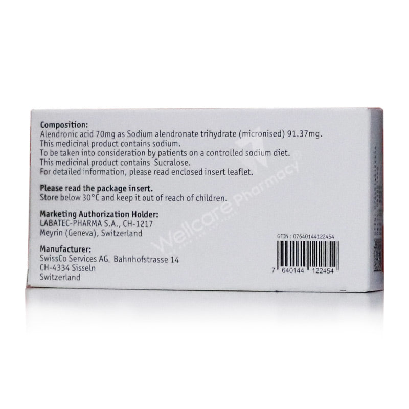 Binosto 70mg Effervescent Tablets 4'S