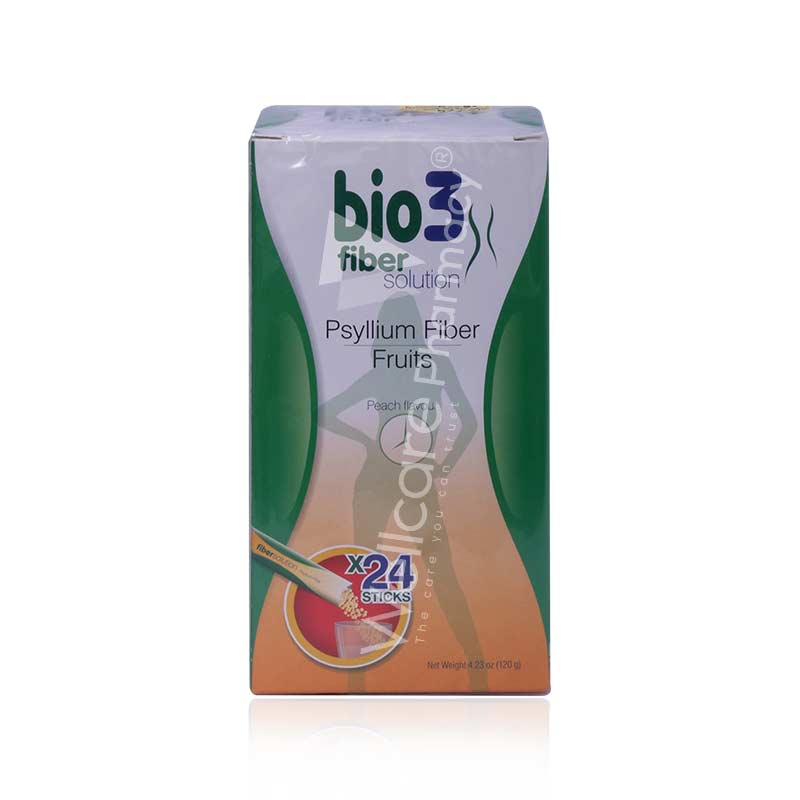 Bio 3 Fiber With Fruits Sticks 24'S