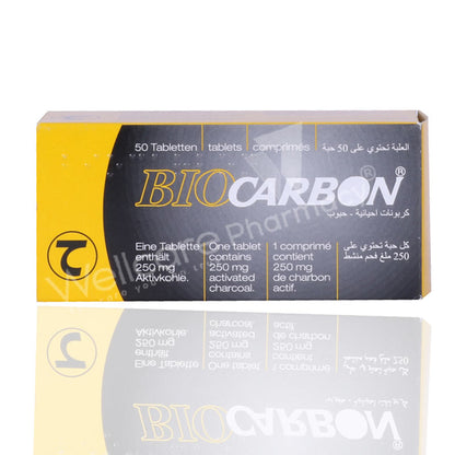 Bio Carbon Tablets 250mg 50'S