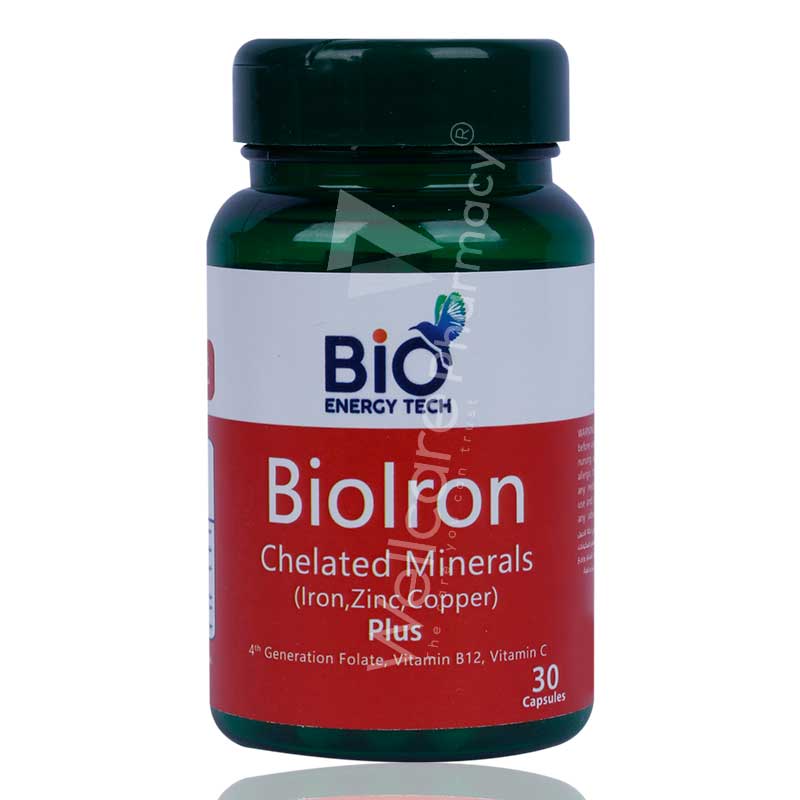 Bio Energy Tech Bioiron Capsules 30'S