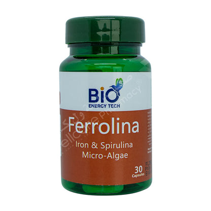 Bio Energy Tech Ferrolina Capsules 30'S