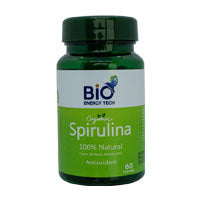 Bio Energy Tech Spirulina Capsules 60'S