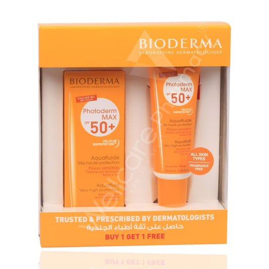 Bioderma 1+1 Photo Max Aqua Fluid Spf 50+ 40Ml