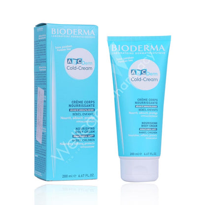 Bioderma Abc Derm Nourishing Body Cream 200ml