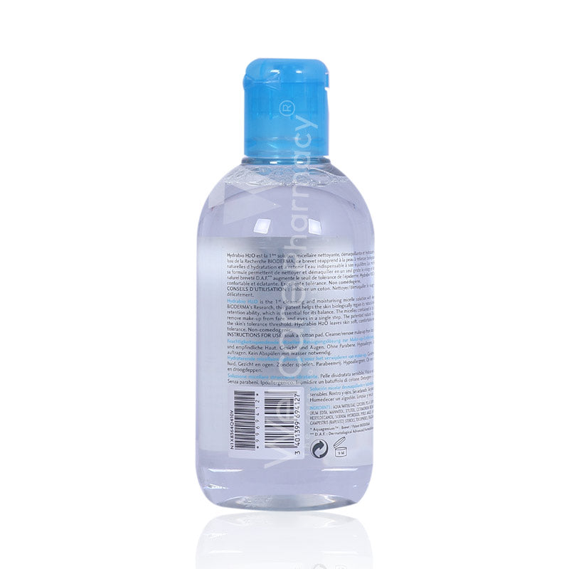 Bioderma Hydrabio H20 250Ml