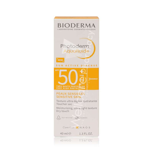 Bioderma Photoderm Aquafluid Spf50+ Invisible 40Ml
