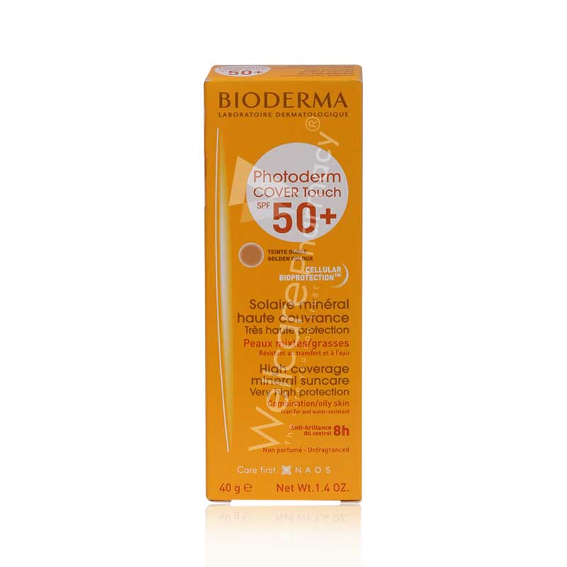 Bioderma Photoderm Cover Touch Spf50+Golden Tinted 40G Bioderma Photoderm Cover Touch Spf50+Golden Tinted 40G