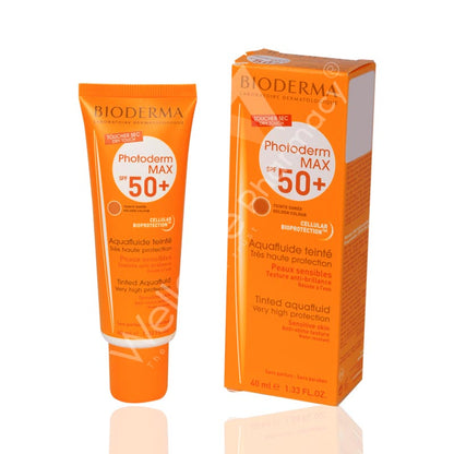 Bioderma Photoderm Max Spf 50+Golden Colour Aqua Fluid 40Ml