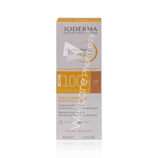 Bioderma Photoderm Spf100  Light Fluid 40Ml