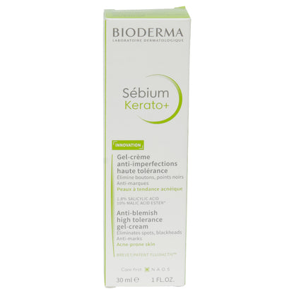 Bioderma Sebium Kerato+ Anti-Blemish High Tolerance Gel-Cream 30ml
