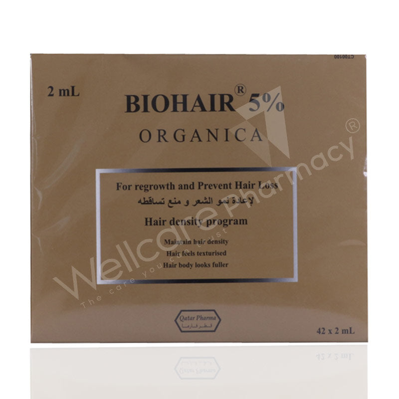 Biohair Organica 5% 2Ml Ampoules 42'S