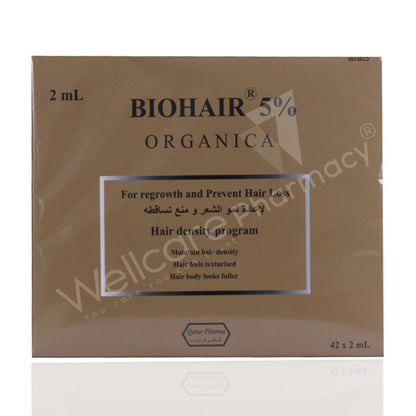 Biohair Organica 5% 2Ml Ampoules 42'S