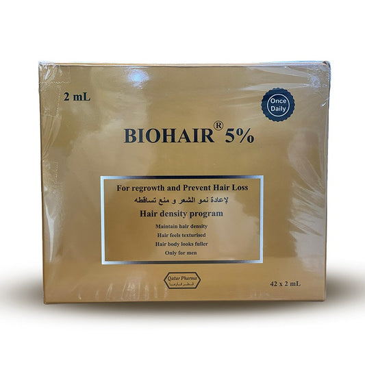 Biohair Organica 5% 2ml Ampoules 42'S - Wellcare Pharmacy