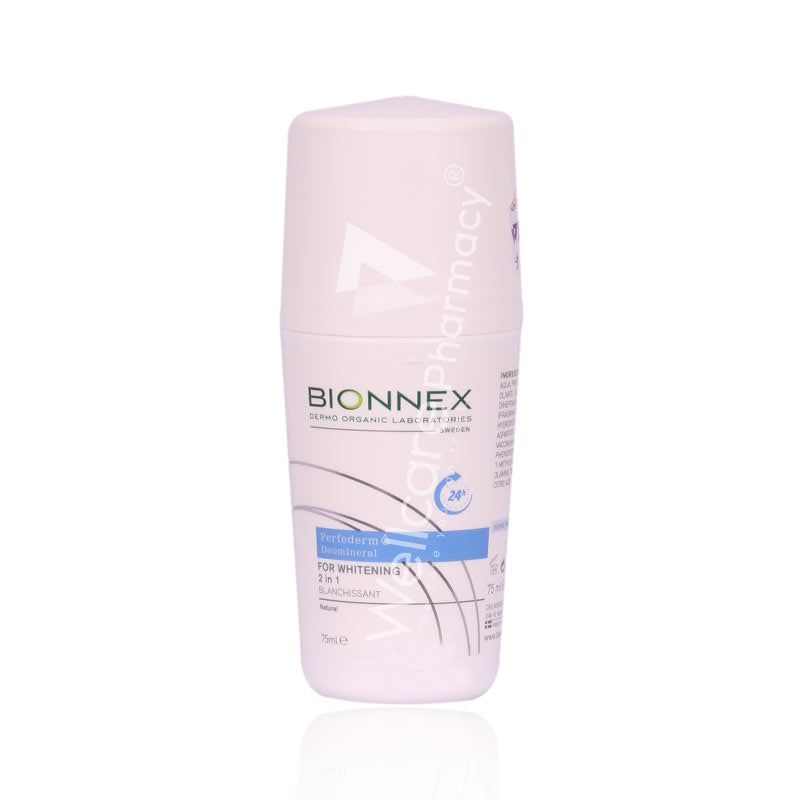 Bionnex Perfederm Deomineral For Whitening 2 In 1 Roll On 75Ml