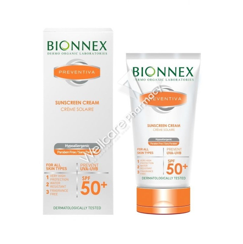 Bionnex Preventiva Sunscreen Cream Spf 50+ 50ml