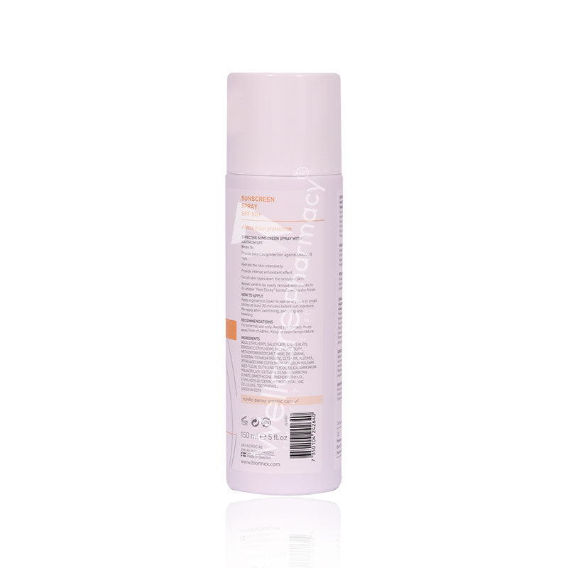 BIONNEX PREVENTIVA SUNSCREEN SPRAY SPF 50+ 150ML-5030501