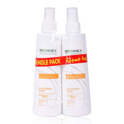 Bionnex Preventiva Sunscreen Spray Spf 50+ 200Ml Value Pack
