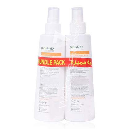Bionnex Preventiva Sunscreen Spray Spf 50+ 200Ml Value Pack