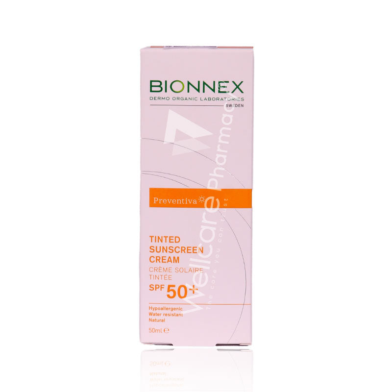 Bionnex Preventiva Tinted Sunscreen Cream Spf 50+50ml-5030201