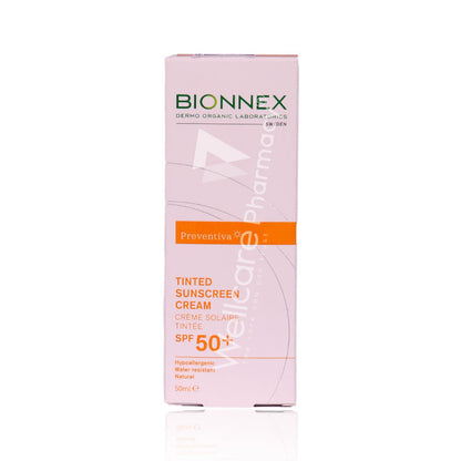 Bionnex Preventiva Tinted Sunscreen Cream Spf 50+50ml-5030201