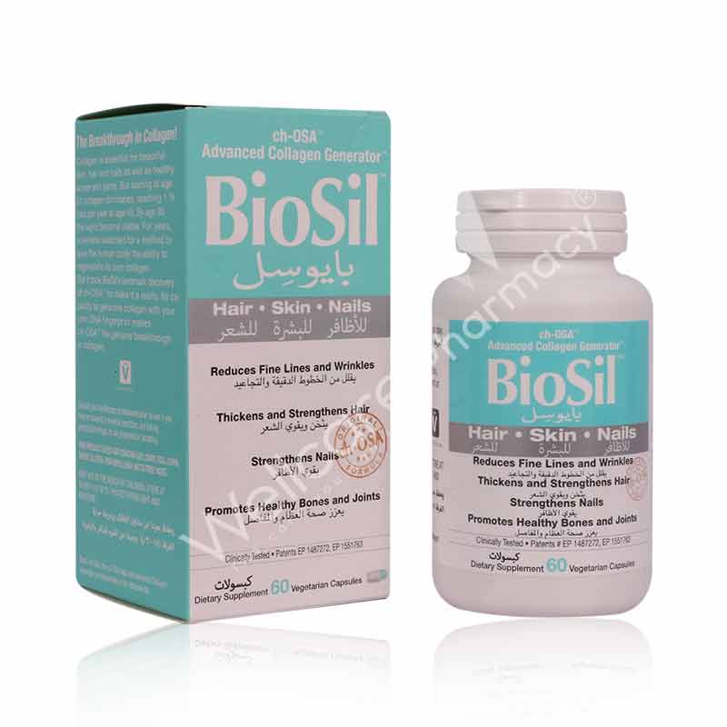 Biosil Hair,Skin&Nails Capsules 60'S