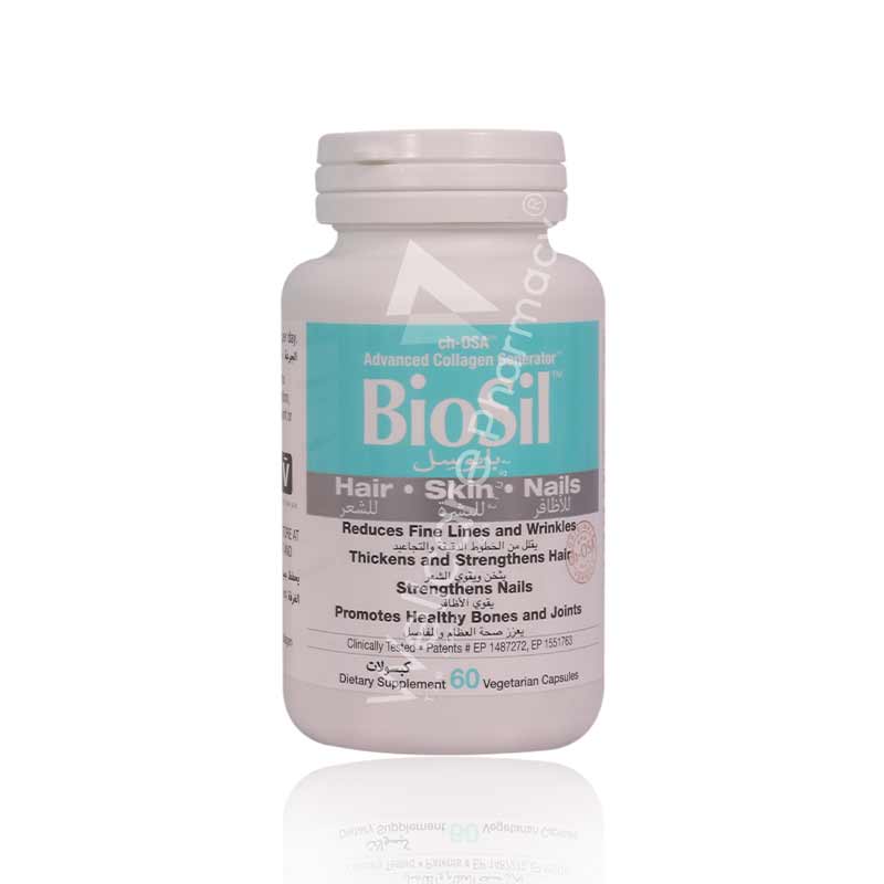 Biosil Hair,Skin&Nails Capsules 60'S Biosil Hair,Skin&Nails Capsules 60'S