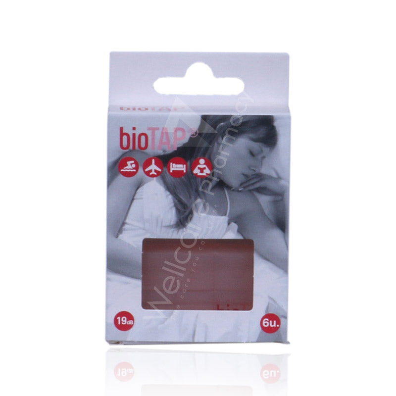 Biotap Ear Protector Mouldable Silicone Pink 6'S