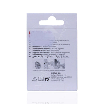 Biotap Ear Protector Wax With Cotton 12'S