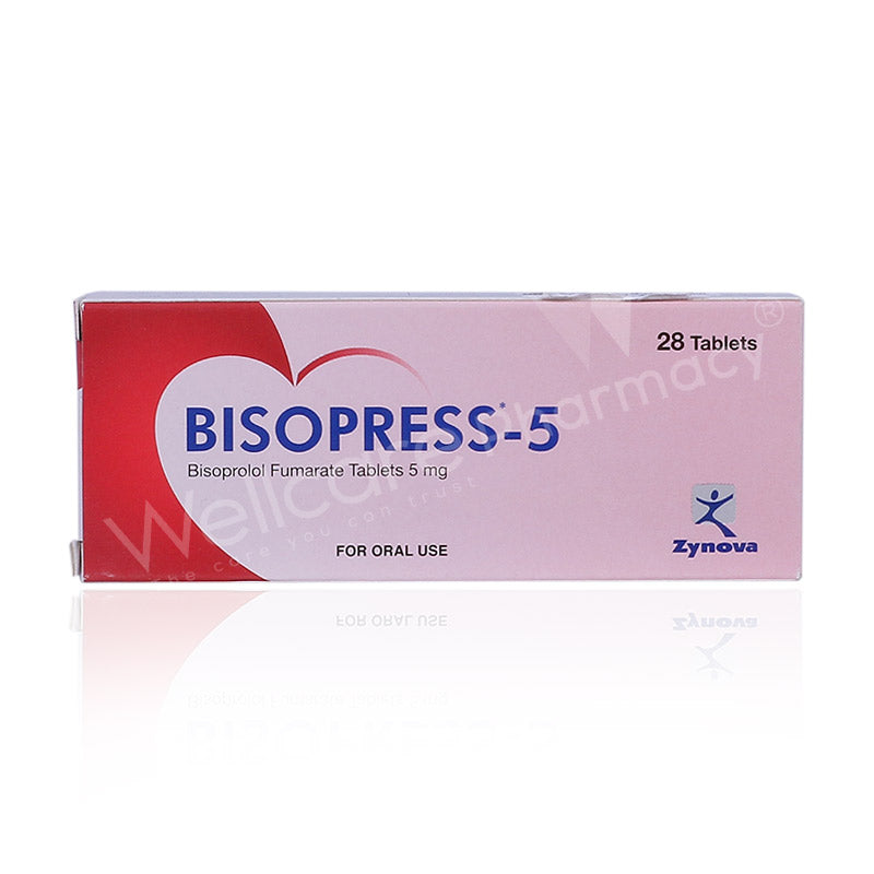 Bisopress 5mg Tablets 28'S