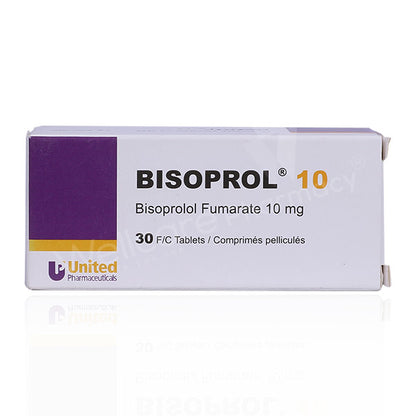 Bisoprol 10mg Tablet 30'S