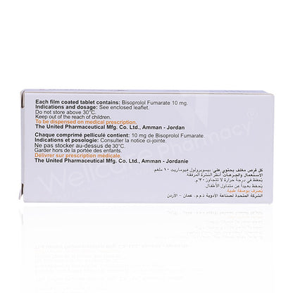 Bisoprol 10mg Tablet 30'S