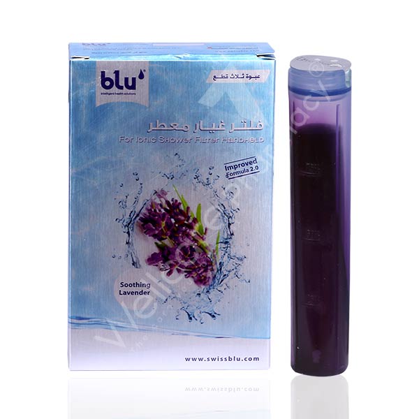 Blu Ionic Power Shower Cartridges Lavender Flavour 3'S